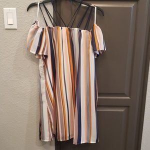 Striped minidress